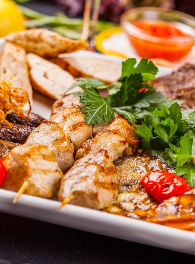 Hot Entrees- Chicken (All Halal)